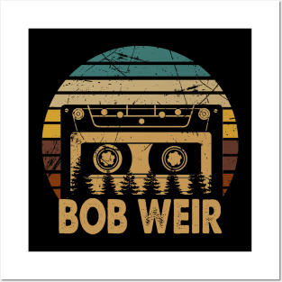 Bob Great Gift Weir For Name Retro Styles Color 70s 80s 90s Posters and Art